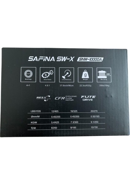 Safina Sw-X SNW-10000A 4bb+1rb Olta Makinesi