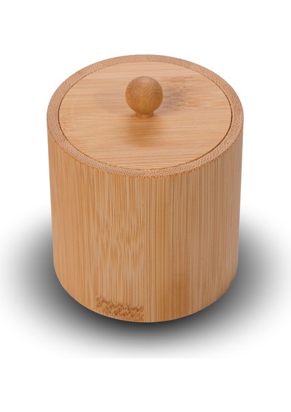 Aeris Bambu Ahşap Kavanoz Hibiskus Kokulu Doğal Soya Mum