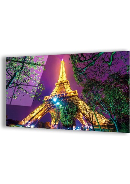 Kırılmaz Cam Eiffel Kulesi Tablo