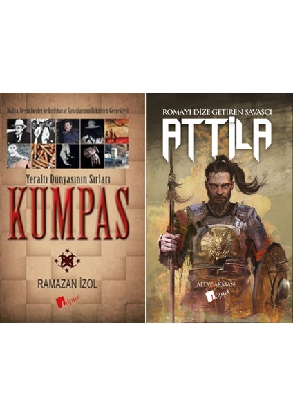 Kumpas - Romayı Dize Getiren Savaşçı Attila 2 Kitap