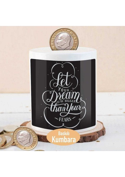 Let Your Dream Yazılı Para Birikim KUMBARASI-53876-8569