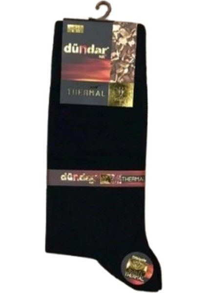12 Adet Dündar Erkek Kışlık Termal Çorap Plus Dikişsiz