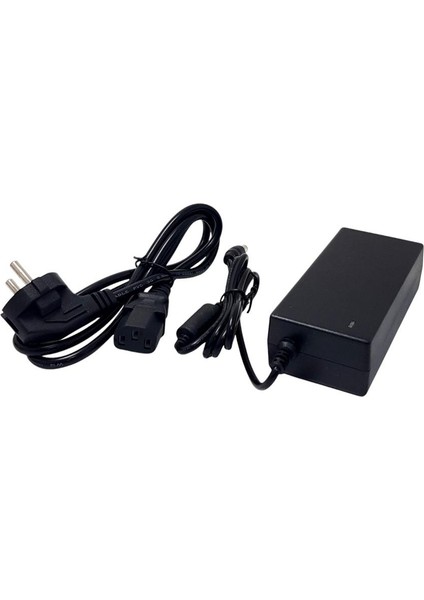 12 Volt 5 Amper 60 Watt Plastik Kasa Adaptör 5.5 x 2.5 mm Jack Fişli