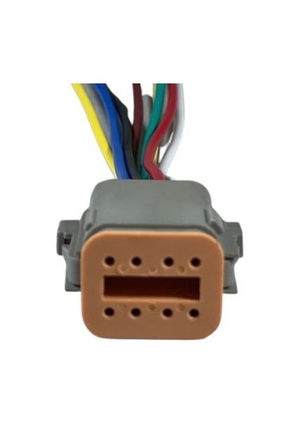 Aem32 8k006k Soket Deutsch 8 Li İş Makinası Kablolu