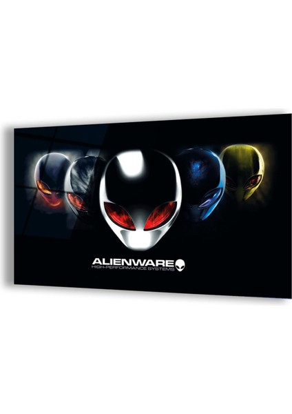 Kırılmaz Cam Alıenware Tablo