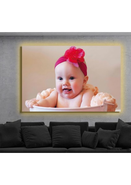 LED Işıklı Kanvas Tablo, 3D Dekoratif Baskılı Tablo Yapay Zeka Destekli Modern Tasarımlar 339