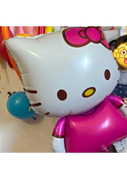 Büyük Boy Folyo Balon Hello Kitty Figürlü 106 cm fiyatları