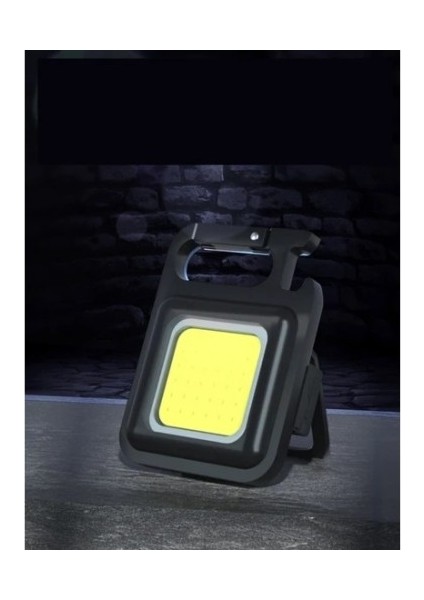 30 Ledli Mıknatıslı Mini Anahtarlık Flash Kamp Lambası