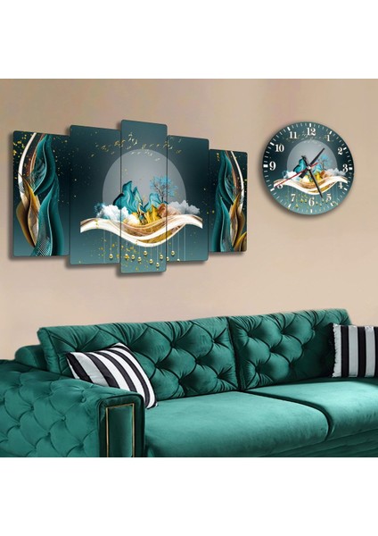 Dream Mdf Tablo Ve Saat Kombin