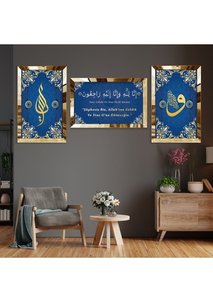 Raciun Dini Gümüş Pleksi Çerçeveli Tablo fiyatları