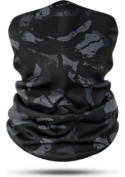 Baf Bandana Camouflage Siyah