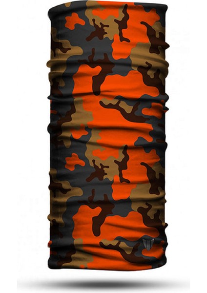 Baf Bandana Camouflage Turuncu