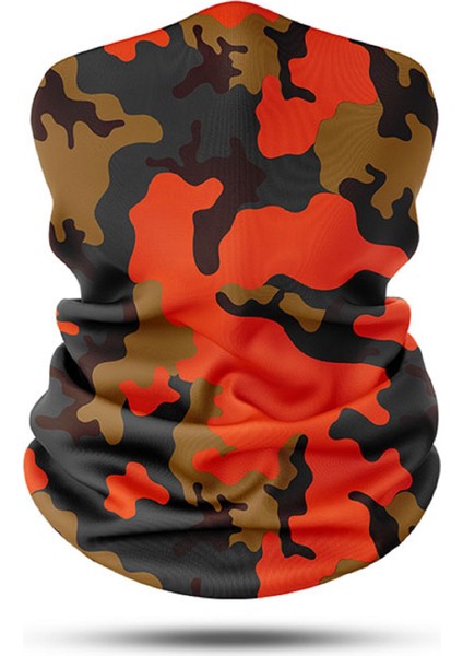 Baf Bandana Camouflage Turuncu