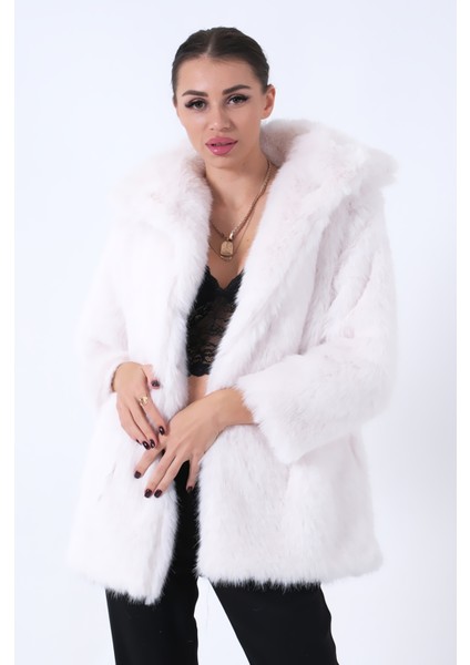 Ekru Uzun Lolita Kürk Kaban 31050729.147 indirimleri