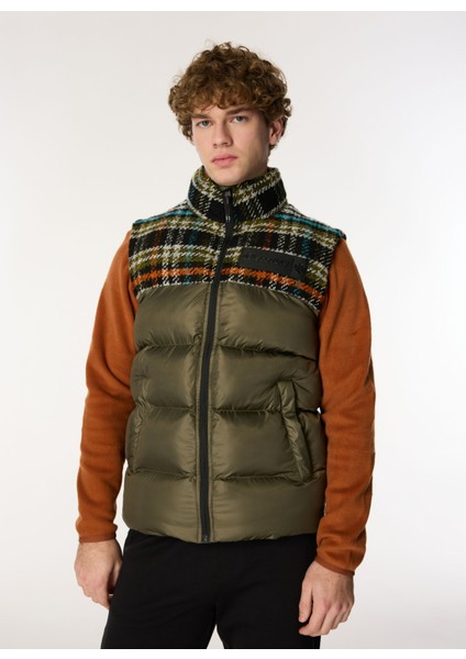 Haki Erkek Şişme Yelek D4WM-YLK3347