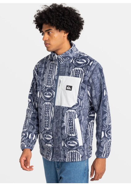 Lacivert Erkek Polar Sweatshırt EQYFT04957CLEAN Coast Fz