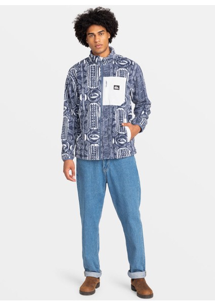 Lacivert Erkek Polar Sweatshırt EQYFT04957CLEAN Coast Fz modelleri