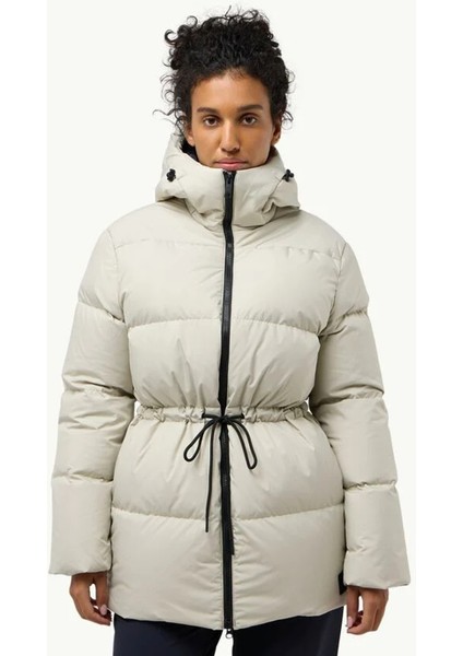 Kırık Beyaz Kadın Kapüşon Yaka Regular Fit Ceket A60213KIRSCHALLEE Jkt W indirimleri