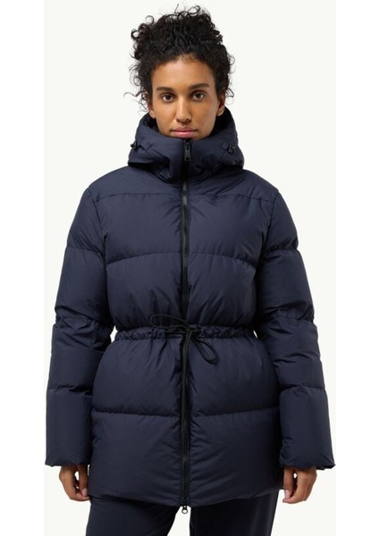Lacivert Kadın Kapüşon Yaka Regular Fit Ceket A60213KIRSCHALLEE Jkt W indirimleri