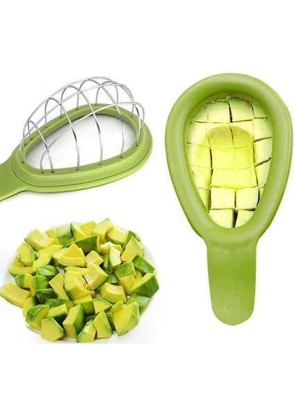 2022 Yeni Avokado Dilimleyici Çok Fonksiyonlu Paslanmaz Çelik Shea Tart Tereyağı Ayırıcı Soyucu Hızla Meyve Peelers Mutfak Alet (Yurt Dışından)