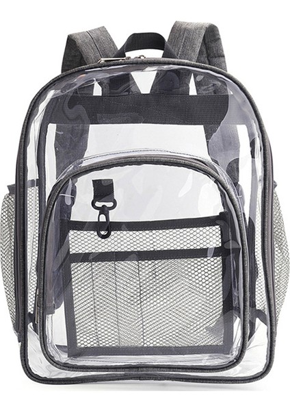 Şeffaf Su Geçirmez Pvc Depolama Okul Çantası (Yurt Dışından)