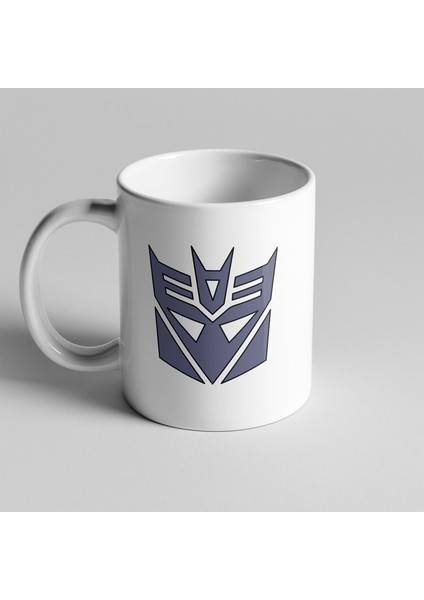 Transformers Decepticon Amblemli Kupa Seramik Kahve Mug