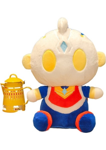 Sevimli Karikatür Ultraman Peluş Oyuncak Tiga Bebek Çocuk Doğum Günü Hediyesi Bebek 50 cm (Yurt Dışından)