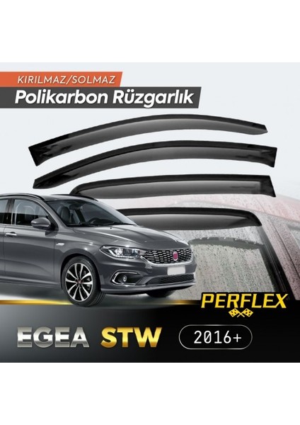 Fiat Egea Stw 2016+ Cam Rüzgarlığı V2 Düz