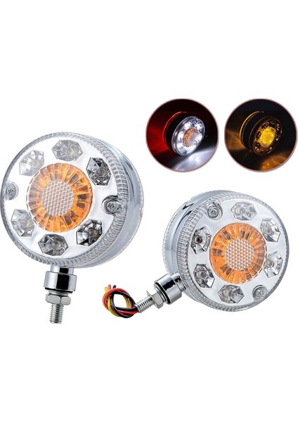 Römorklar Kamyon Traktörler Için 2 Adet 24V 24 LED Araç Kamyon Yan Işıklar (Yurt Dışından)