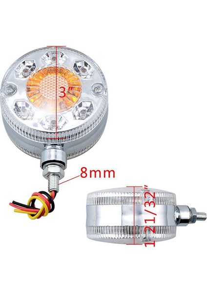 Römorklar Kamyon Traktörler Için 2 Adet 24V 24 LED Araç Kamyon Yan Işıklar (Yurt Dışından)