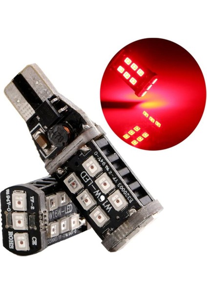 921 912 W16W T15 Fren Ampulü Kırmızı Yedekleme Ters Stop Lambaları (Yurt Dışından) indirimleri