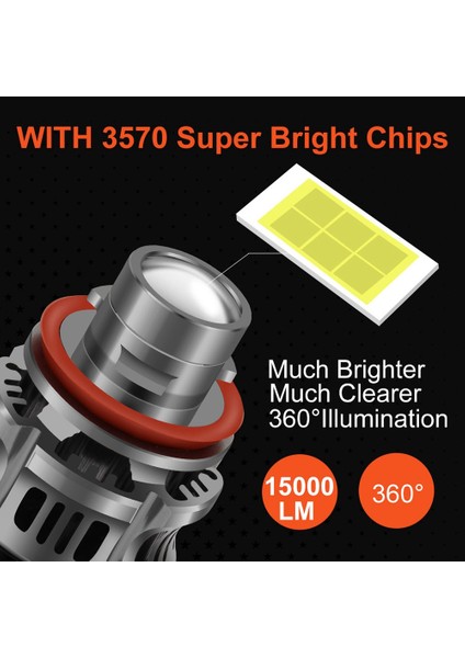 Araba 9005 Far Ampulü Projektör Araba Sis Lambası Sarı Işık (Yurt Dışından) fırsatları