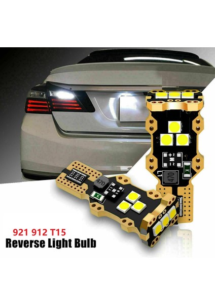 2x 921 912 W16W 904 906 916 T15 LED Ters Yedekleme Ampulü (Yurt Dışından) fiyatları