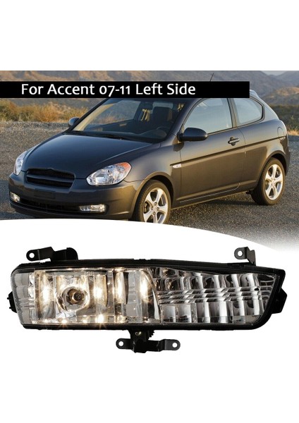 Araba Sol Sürücü Tarafı Ön Tampon Şeffaf Lens Sis Far Lambası (Yurt Dışından) fiyatları