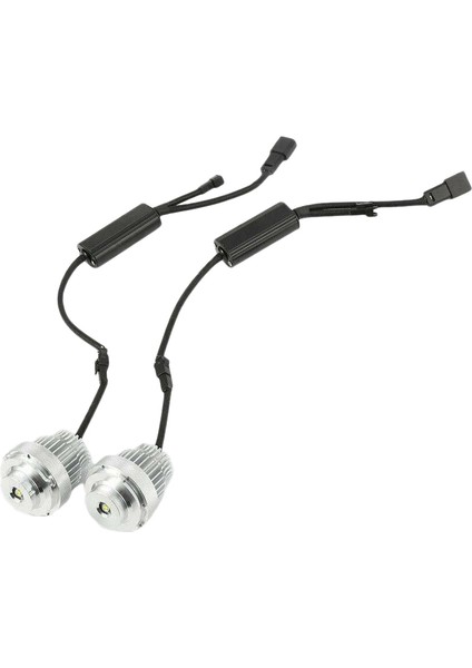 Çift 20W LED Melek Gözler Işık Halkası Ampul-Bmw 5-Serisi E60 Için (Yurt Dışından)