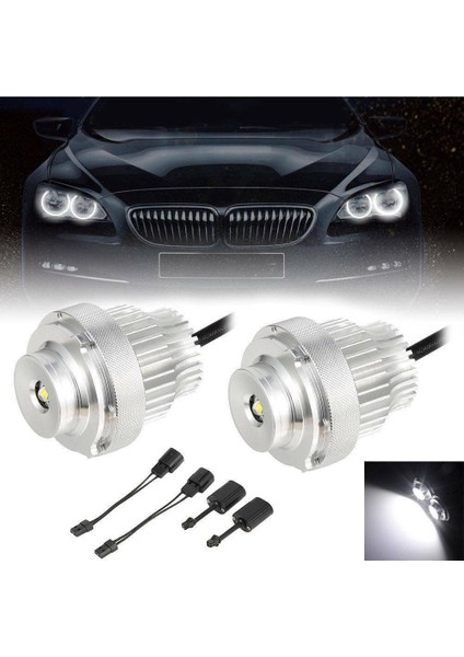 Çift 20W LED Melek Gözler Işık Halkası Ampul-Bmw 5-Serisi E60 Için (Yurt Dışından) modelleri