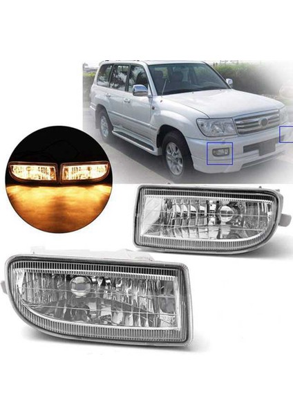 Toyota Land Cruiser 100 LC100 1998-2007 Için LED Sis Farı (Yurt Dışından) indirimleri