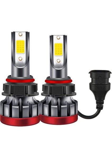 LED Sis Farları Ampul Sarı 3000K 55W 3600 Lümen Dob Çip (5202 H16) (Yurt Dışından) fiyatları