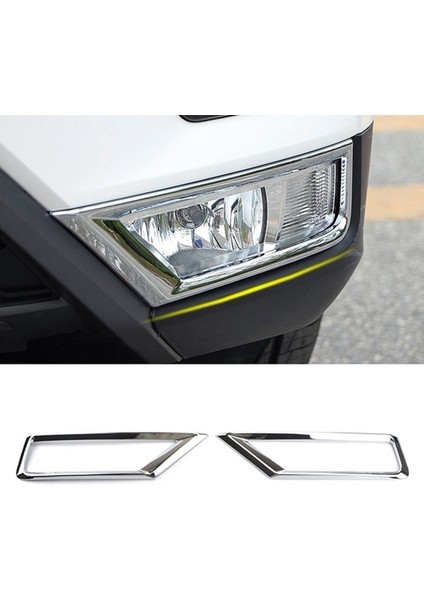 Tiguan Için Mk2 2016 2017 2018 Ön Izgara Sis Lambaları Trim Çıkartmalar (Yurt Dışından) indirimleri