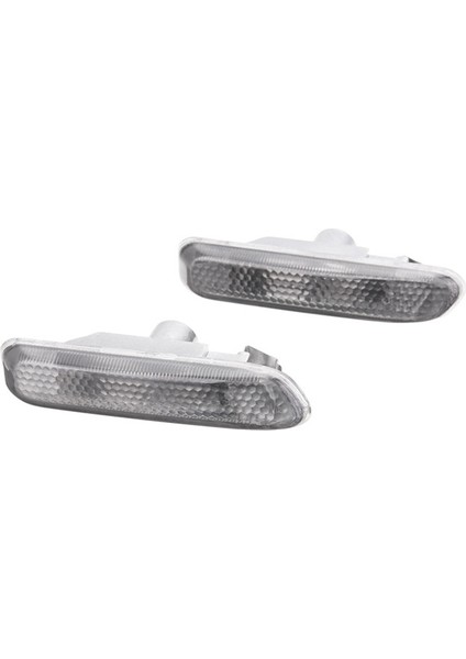 Çamurluk Yan Işaret Işığı Dönüş Lambası Kapağı Gri Için (Yurt Dışından)