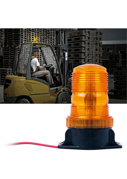 Forklift 30 LED Flaşör Işık Strobe Lambası Tehlike Yanıp Sönen Uyarı (Yurt Dışından)
