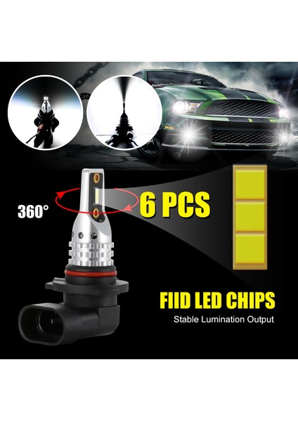 Otomobil Parçaları Oto Sis Lambası 50W Gerilim DC12-24V 6500K (V8-9005) (Yurt Dışından) modelleri