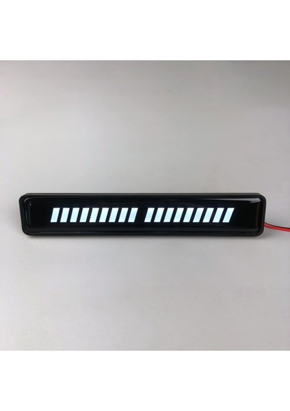 12V LED Işıklı Izgara Işık Araba Ön Yüz Dekorasyonu Beyaz 2 Adet (Yurt Dışından) fiyatları