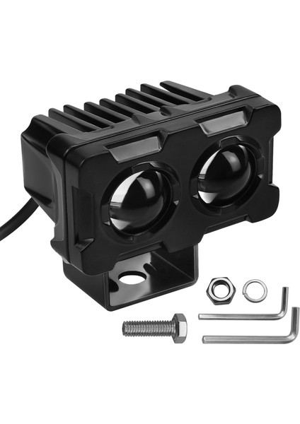 Adet Motosiklet LED Far Işık Spot Yarışçı Işık Yardımcı Spot Lamba Off-Road Motosikletler, Atv, Suv (Yurt Dışından)