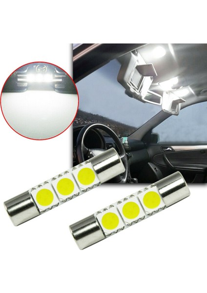 Chevy Silverado 1500 2007-2013 Için 12X Beyaz LED Dome Harita Işıkları Kiti (Yurt Dışından) fırsatları