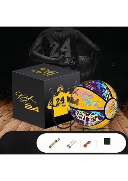 Mamba Lightning Reflective Basketbol Kobe Bryant Imza Basketbol (Yurt Dışından)