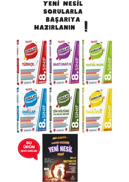 8.sınıf Sorular Konuşuyor Seti