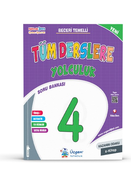(Sınıf: 4) Beceri Temelli Kazandıran Süper Üçlü Set 2024