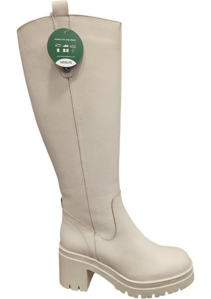 2351307K Kalın Platform Topuk Deri Günlük Kadın Çizme indirimleri