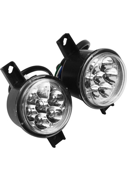 Atv Quad 110 125CC Taotao ATA110D ATA125D Için 2x LED 3 Telli Far (Yurt Dışından)